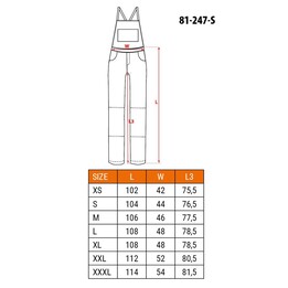 NEO tools 81-247-S ropa de trabajo