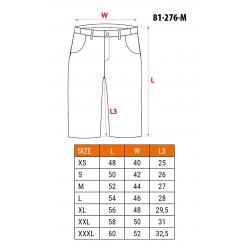 NEO tools 81-276-M pantalón corto con protección