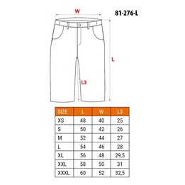 NEO tools 81-276-L short de protection