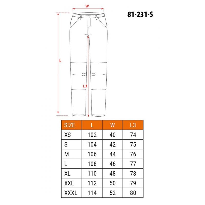 NEO tools 81-231-S pantalón protector