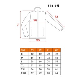 NEO tools 81-216-M workwear jacket