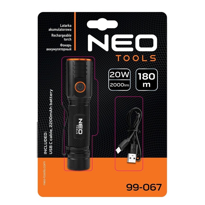 NEO tools 99-067 flashlight