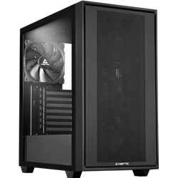 Case CHIEFTEC Night Hunter Transparent panel MiniITX Black