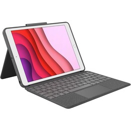 Logitech Touch Combo pour iPad, étui clavier avec trackpad, technologie de connecteur intelligent, noir (Qwertz allemand)