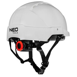 NEO TOOLS 97-211 capacete industrial para trabalhos em altura, branco