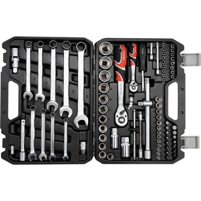Yato YT-12691 llave de tubo Juego de llaves de tubo 82 pieza(s)