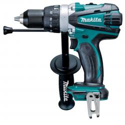 Makita DHP458Z taladro 2000 RPM Sin llave 2,3 kg Negro, Azul