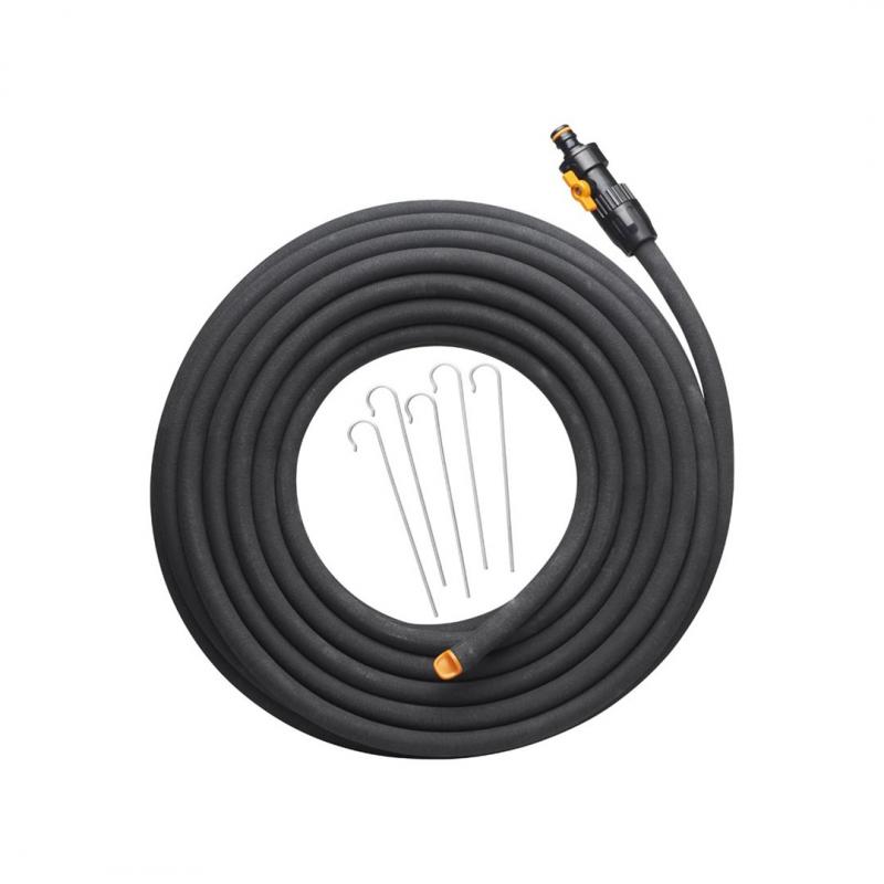 Fiskars 1025935 manguera de jardín 15 m Por encima del suelo Caucho Negro