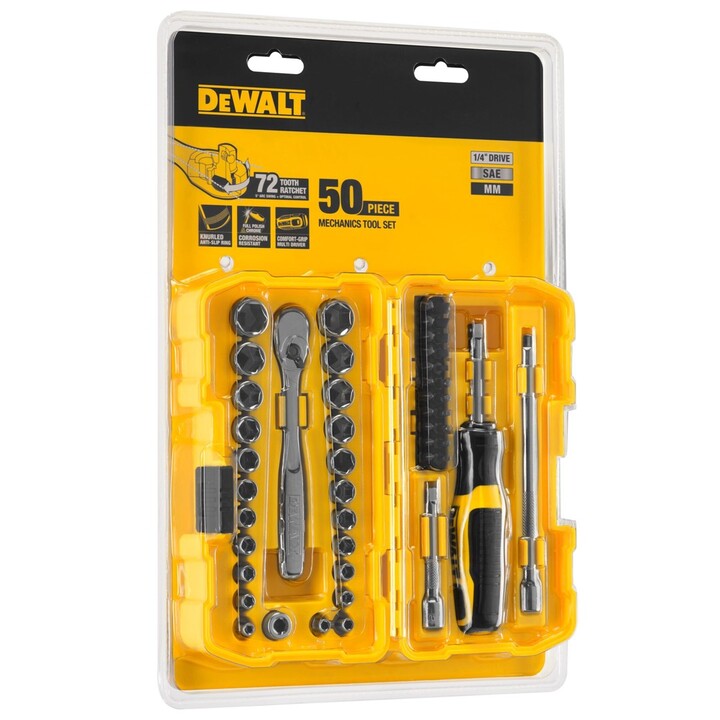 DeWALT DWMT81610-0 socket and connector set