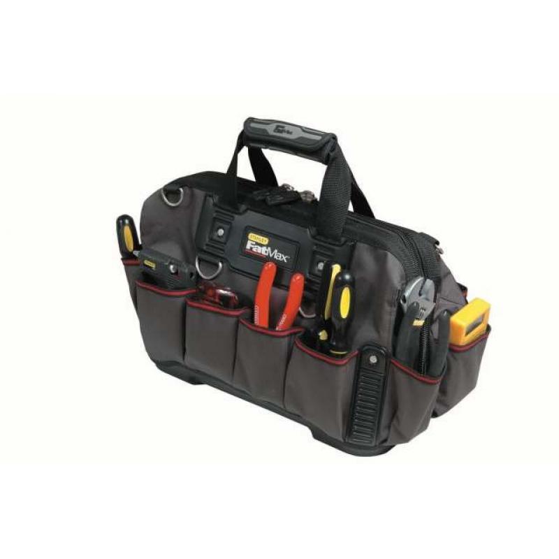 Stanley FatMax Negro Tela, Cuero