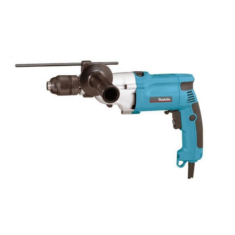 Makita HP2051HJ taladro Sin llave 2,5 kg Negro, Azul, Plata