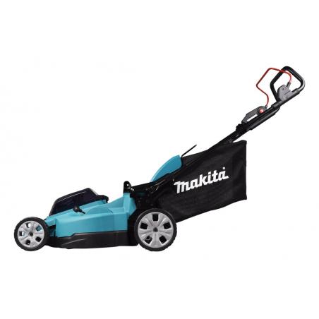 Makita DLM480Z cortadora de césped Cortacésped manual Batería Negro, Turquesa