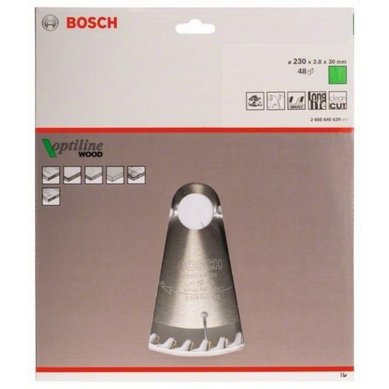 Bosch 2 608 640 629 hoja de sierra circular 23 cm 1 pieza(s)
