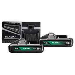 Hikoki UC18YFSL WEZ cargador y batería cargable Juego de cargador y baterías
