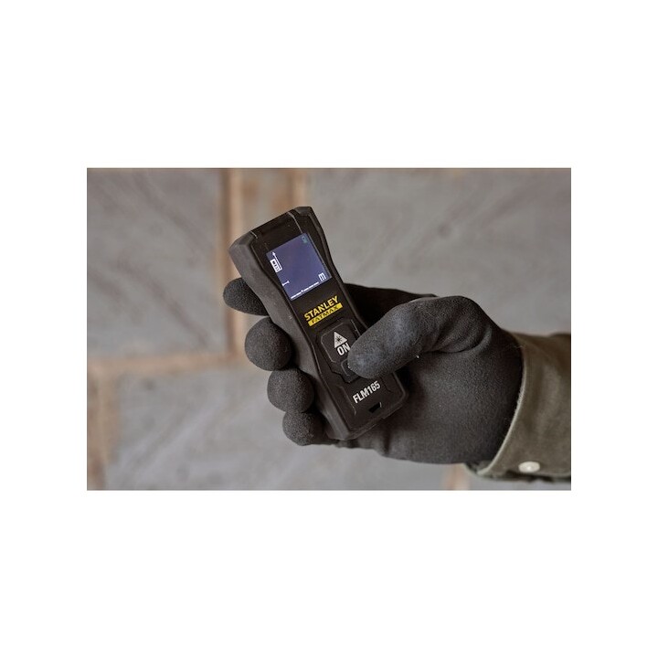 Stanley FATMAX FMHT77165-0 telémetro Medidor láser de distancias Negro 50 m