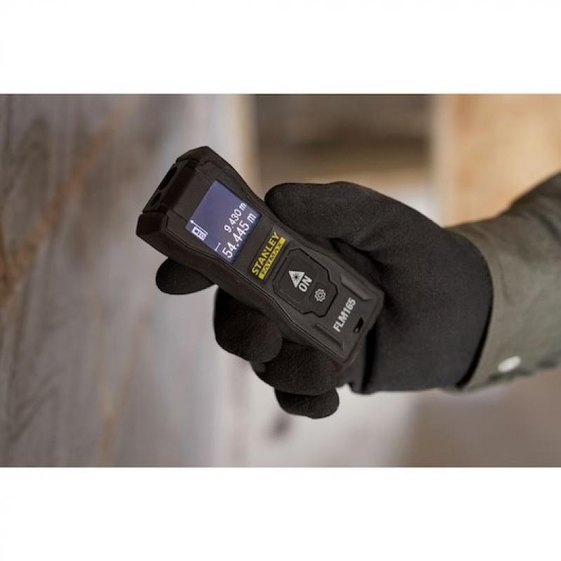 Stanley FATMAX FMHT77165-0 telémetro Medidor láser de distancias Negro 50 m