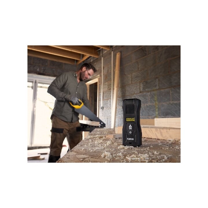 Stanley FATMAX FMHT77165-0 Entfernungsmesser Laser-Distanzmessgerät Schwarz 50 m