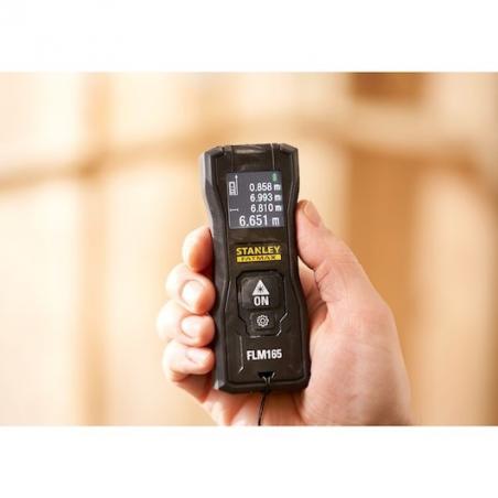 Stanley FATMAX FMHT77165-0 telémetro Medidor láser de distancias Negro 50 m