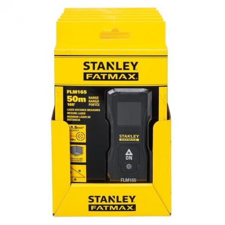 Stanley FATMAX FMHT77165-0 telémetro Medidor láser de distancias Negro 50 m