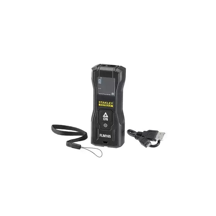 Stanley FATMAX FMHT77165-0 Entfernungsmesser Laser-Distanzmessgerät Schwarz 50 m