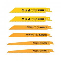 DeWALT DT2444-QZ hoja de sierra de calar, de sierra de marquetería y de sierra recíproca Hoja de sierra de sable Bimetálico 6 pi
