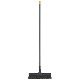 Fiskars 1025926 escoba Interior Cerda dura / blanda Aluminio Negro