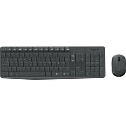 Logitech Souris et Clavier MK235 (DE) (920-007905) Noir