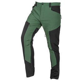 Pantaloni da lavoro OUTDOOR, elasticizzati in 4 direzioni, verde-grigio, taglia XXXL