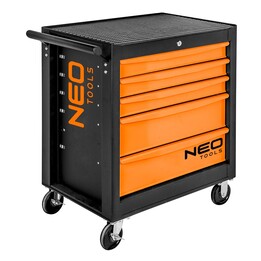 NEO Tools 84-214 armario de taller con ruedas y 5 cajones