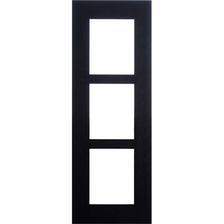ENTRY PANEL 3MOD. FLUSH FRAME/BLACK/ IP VERSO 9155013B 2N