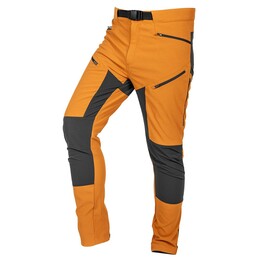Calças de trabalho OUTDOOR, elásticas em 4 direções, cinza mostarda, tamanho XL