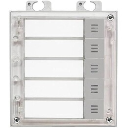 PLATINE D´ENTRÉE IP VERSO 5 BOUTONS/MODULE 9155035 2N
