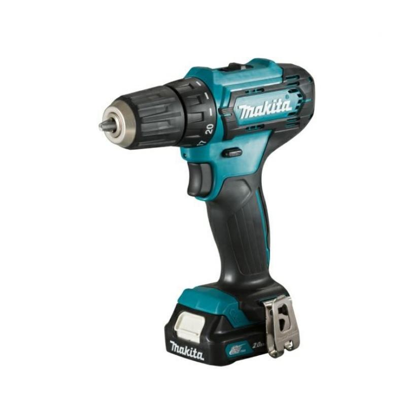 Makita DF333DSAE taladro 1700 RPM Sin llave 1,2 kg Negro, Azul