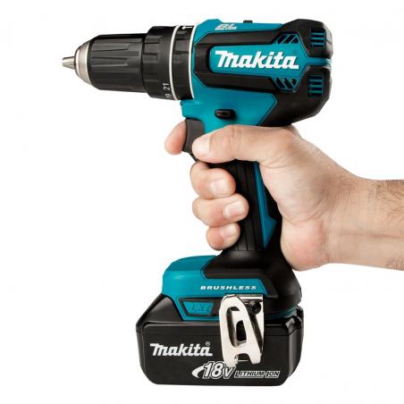 Makita DHP485Z taladro Sin llave 1,1 kg Negro, Azul