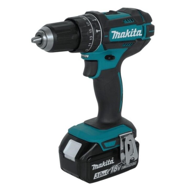 Makita DHP482RFJ Trapano 1900 RPM 1,8 kg Nero, Blu