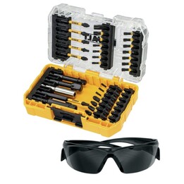 DEWALT DT70733T juego de puntas FLEXTORQ de 38 piezas con gafas de seguridad
