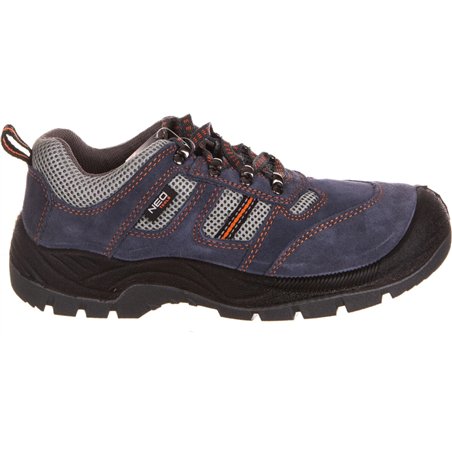 Work shoes, suede, size 43, CE
