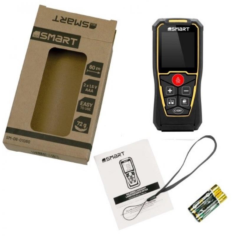 Medidor de distancia láser 60m SMART365 SM-06-01060