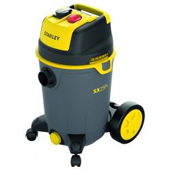 Stanley SXVC25PTDE extractor de polvo Negro, Amarillo 25 L