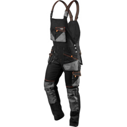 Neo Tools HD Slim pantaloni da lavoro con bretelle XXXL
