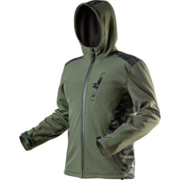 Neo Tools, Camouflage Softshell, Technical functional jacket, Size M, Camouflage