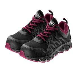 Zapatos de trabajo de las mujeres, S1P SRC, Metal Free, Tamaño 41, CE