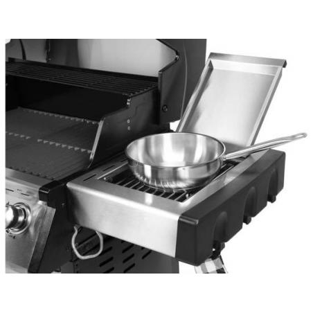 Yato YG-20013 barbacoa y parrilla al aire libre Carro Gas Negro, Plata 17500 W