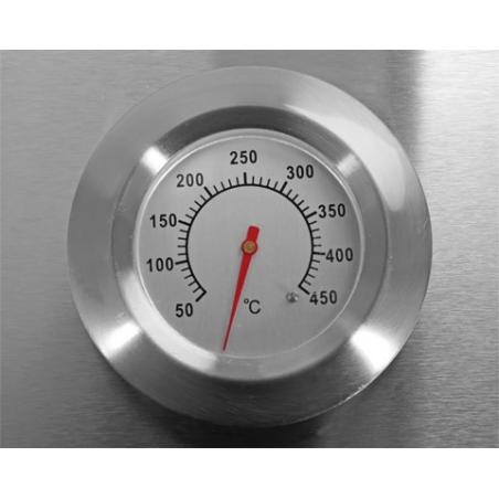 Yato YG-20013 barbacoa y parrilla al aire libre Carro Gas Negro, Plata 17500 W