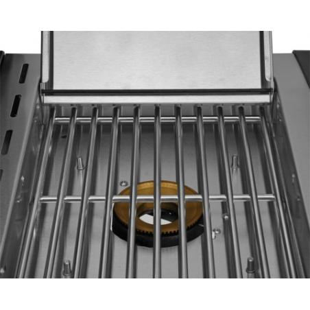 Yato YG-20013 barbacoa y parrilla al aire libre Carro Gas Negro, Plata 17500 W