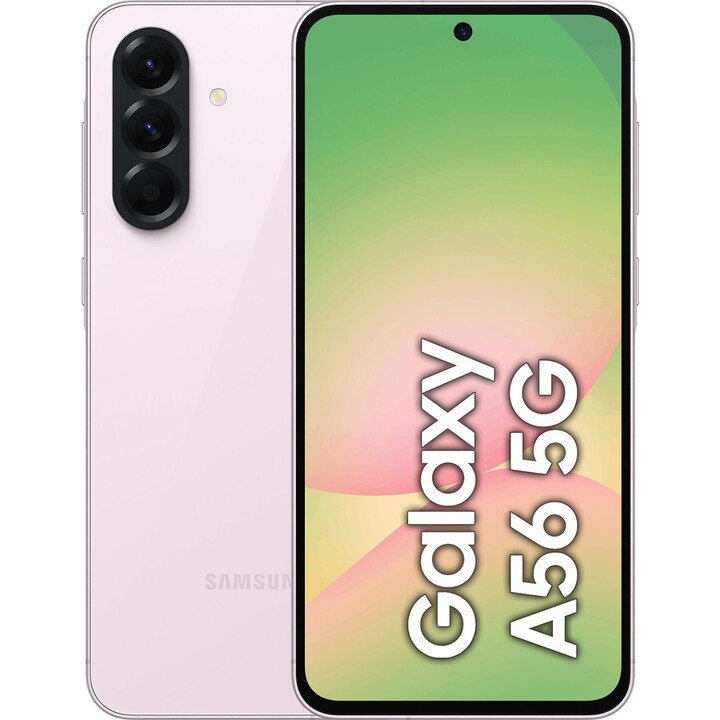 Samsung Galaxy A56 A566 5G, 8+128GB, 6,7 FHD+ Super Amoled, Exynos 1580, 5000 MAH, Android 15, Rosa