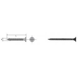 Drywall Metal Screw Phosphated 3.5*35mm
