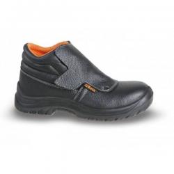 Leather work boots, model 7245BK/44, size 44