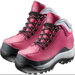 Stivali da lavoro delle donne, S3S FO, pelle, metallo privo di metallo, taglia 40, CE