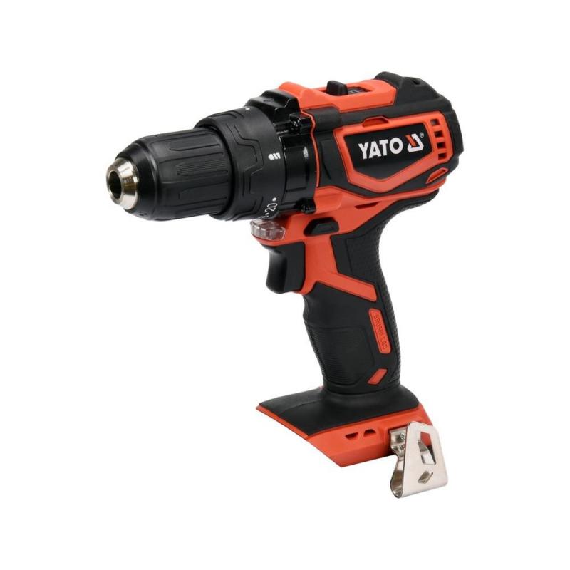 Yato YT-82795 taladro 2000 RPM Sin llave 1,2 kg Negro, Rojo